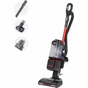 Shark NV602UKT Corded Upright Vacuum Cleaner, 1.1L, Lift-Away, Pet Model, Anti-Allergen, LED Headlights, 750W, 8m Cord, Red/Black xbox console, buy xbox series x, xbox accessories online