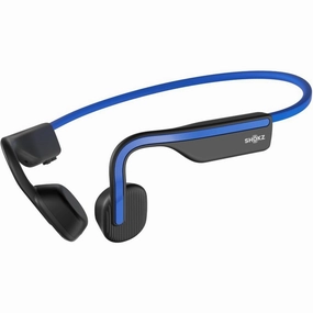 SHOKZ OpenMove Bone Conduction Headphone - Blue bluetooth headphones, cheap wireless headphones, headphones with mic