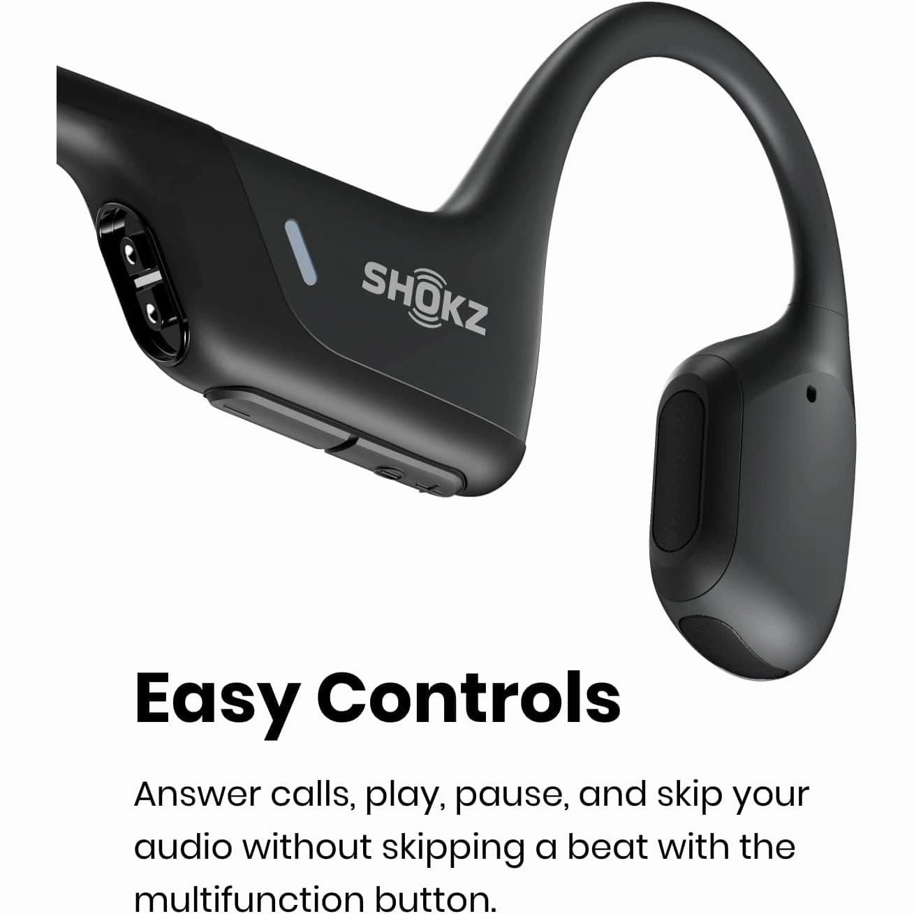 Shokz OpenRun Pro Bone Sound Headphones, Open Ear Sports Headphones with Microphone