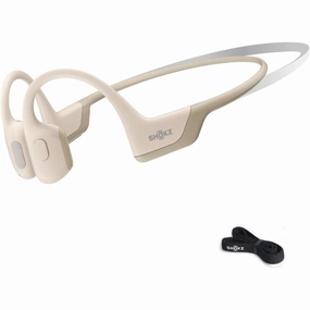 Shokz OpenRun Pro Mini Bone Conduction Headphones - Open-Ear Bluetooth, IP55 Waterproof, 10H Playtime, Beige buy laptop online, cheap gaming laptop, best business laptops