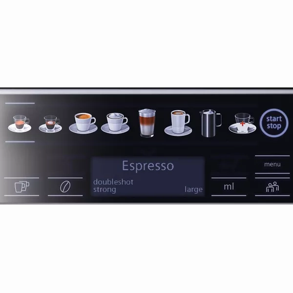 SIEMENS TE651209GB EQ6 S100 Bean to Cup Coffee Machine - Titanium