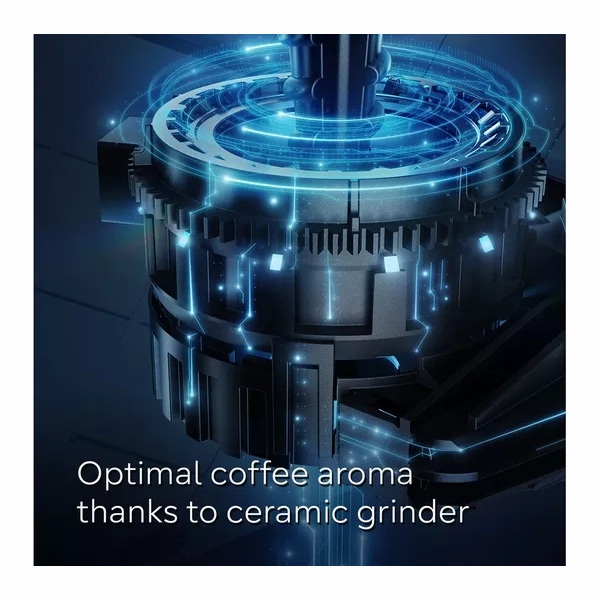 SIEMENS TQ513GB1 EQ500 Bean to Cup Fully Automatic Coffee Machine - Black & Stainless Steel