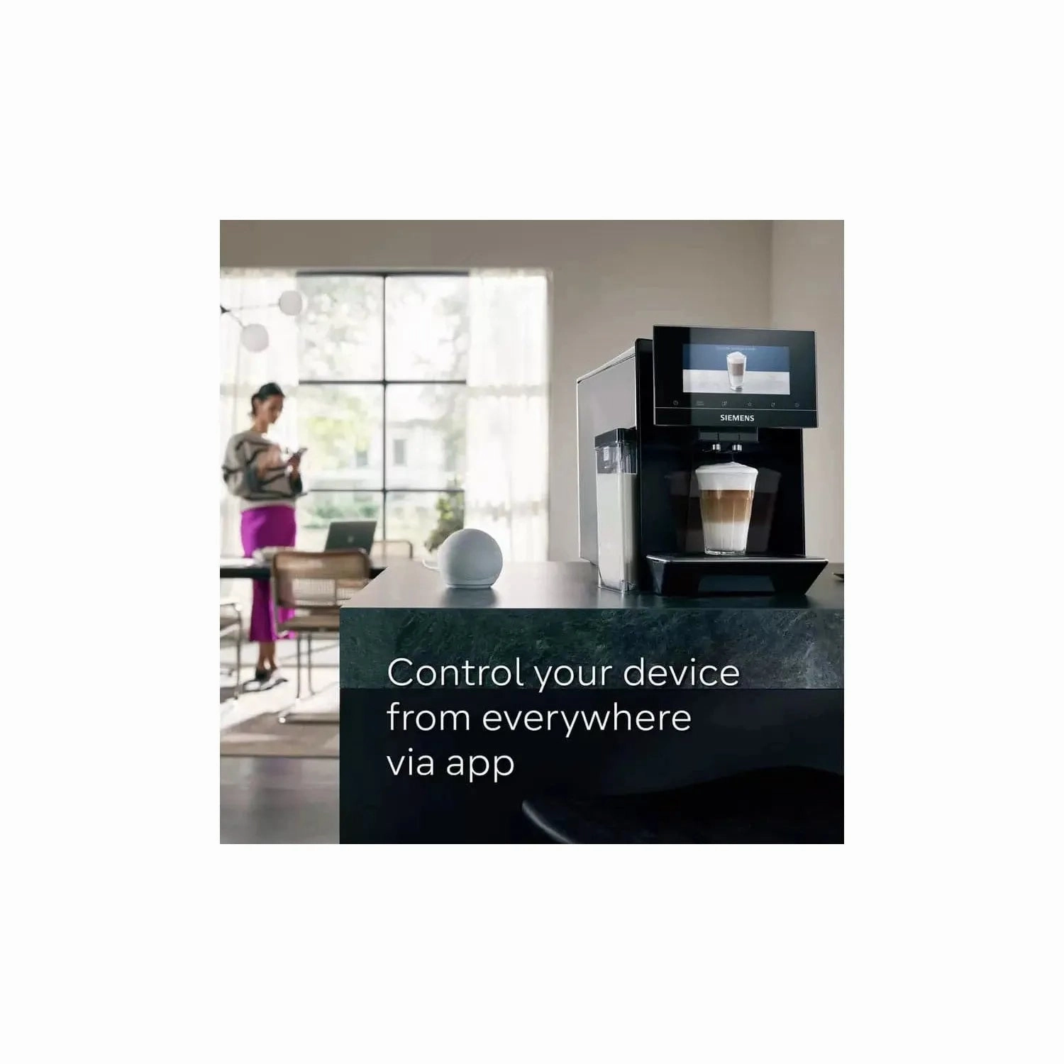 Siemens TQ903GB9 EQ900 Bean-to-Cup Coffee Machine  Black