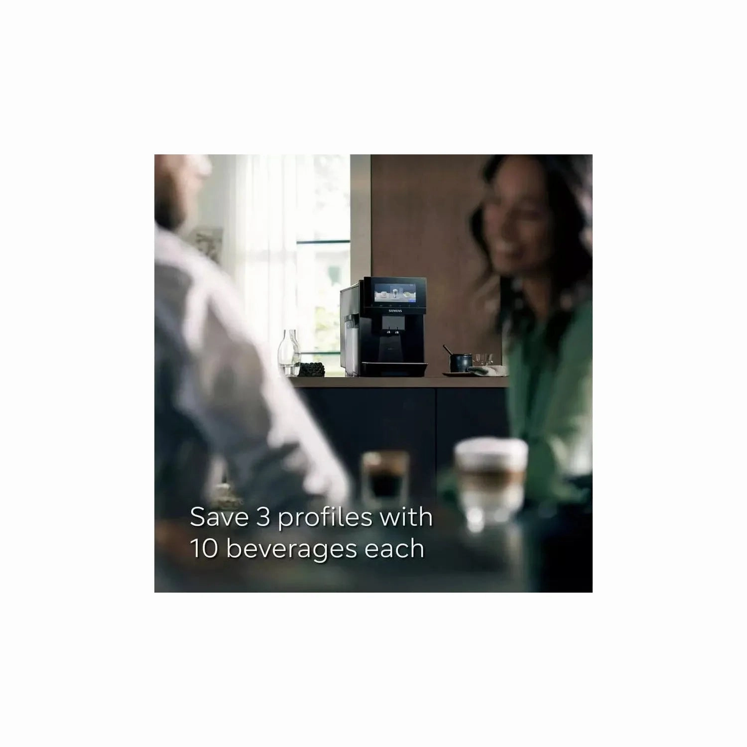 Siemens TQ903GB9 EQ900 Bean-to-Cup Coffee Machine  Black