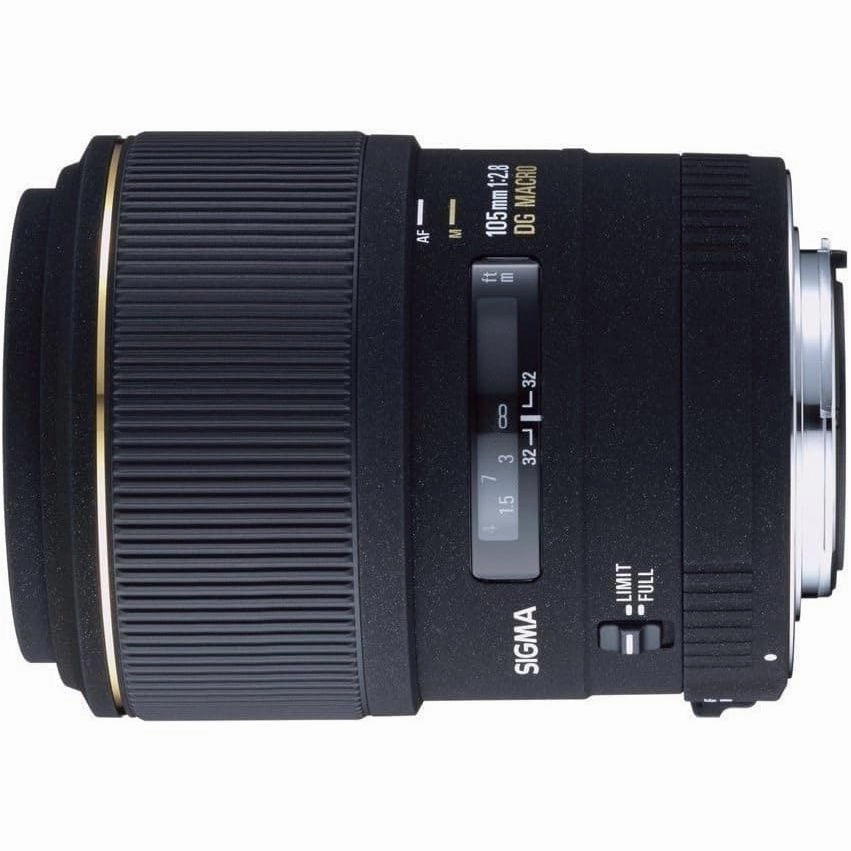 Sigma 105mm f2.8 EX DG Macro Canon Fit Lens camera and photography, photography gear, professional camera kits