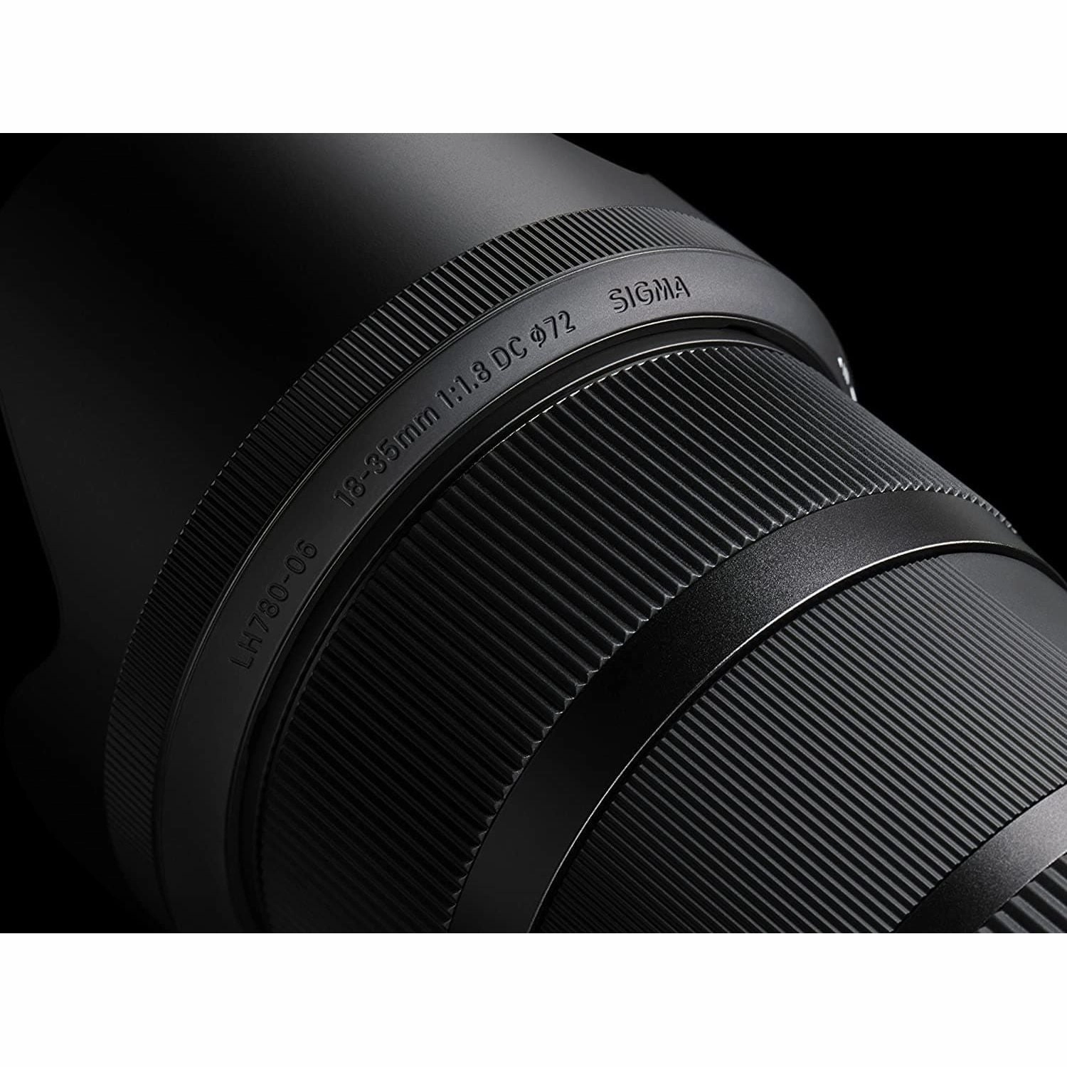 Sigma LH 780-06 18-35mm 1:1.8 DC 72Dia Lens - SIGMA SA-Mount 78mm  121mm / 3.1in.  4.8in
