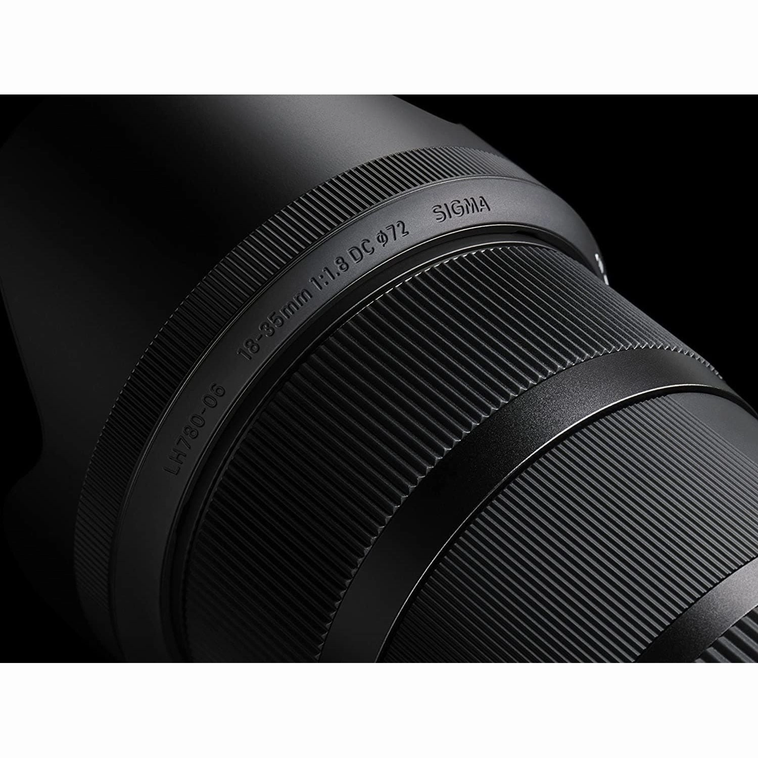Sigma LH 780-06 18-35mm 1:1.8 DC 72Dia Lens - SIGMA SA-Mount ??78mm ?? 121mm / ??3.1in. ?? 4.8in