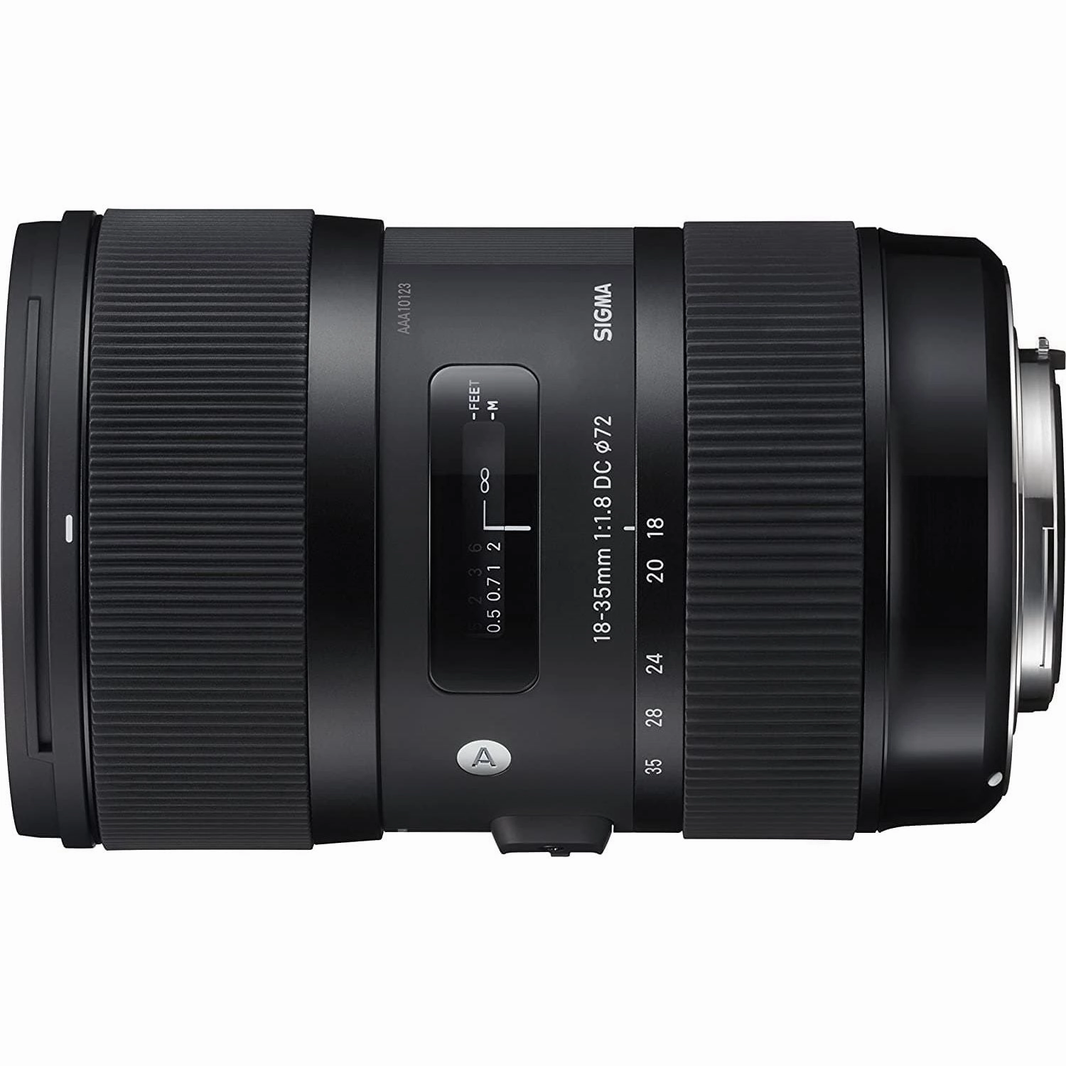 Sigma LH 780-06 18-35mm 1:1.8 DC 72Dia Lens - SIGMA SA-Mount ??78mm ?? 121mm / ??3.1in. ?? 4.8in