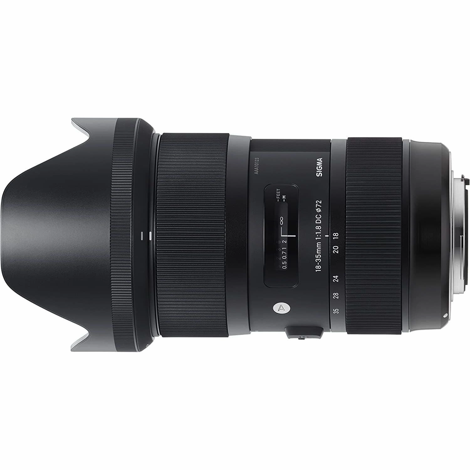 Sigma LH 780-06 18-35mm 1:1.8 DC 72Dia Lens - SIGMA SA-Mount ??78mm ?? 121mm / ??3.1in. ?? 4.8in