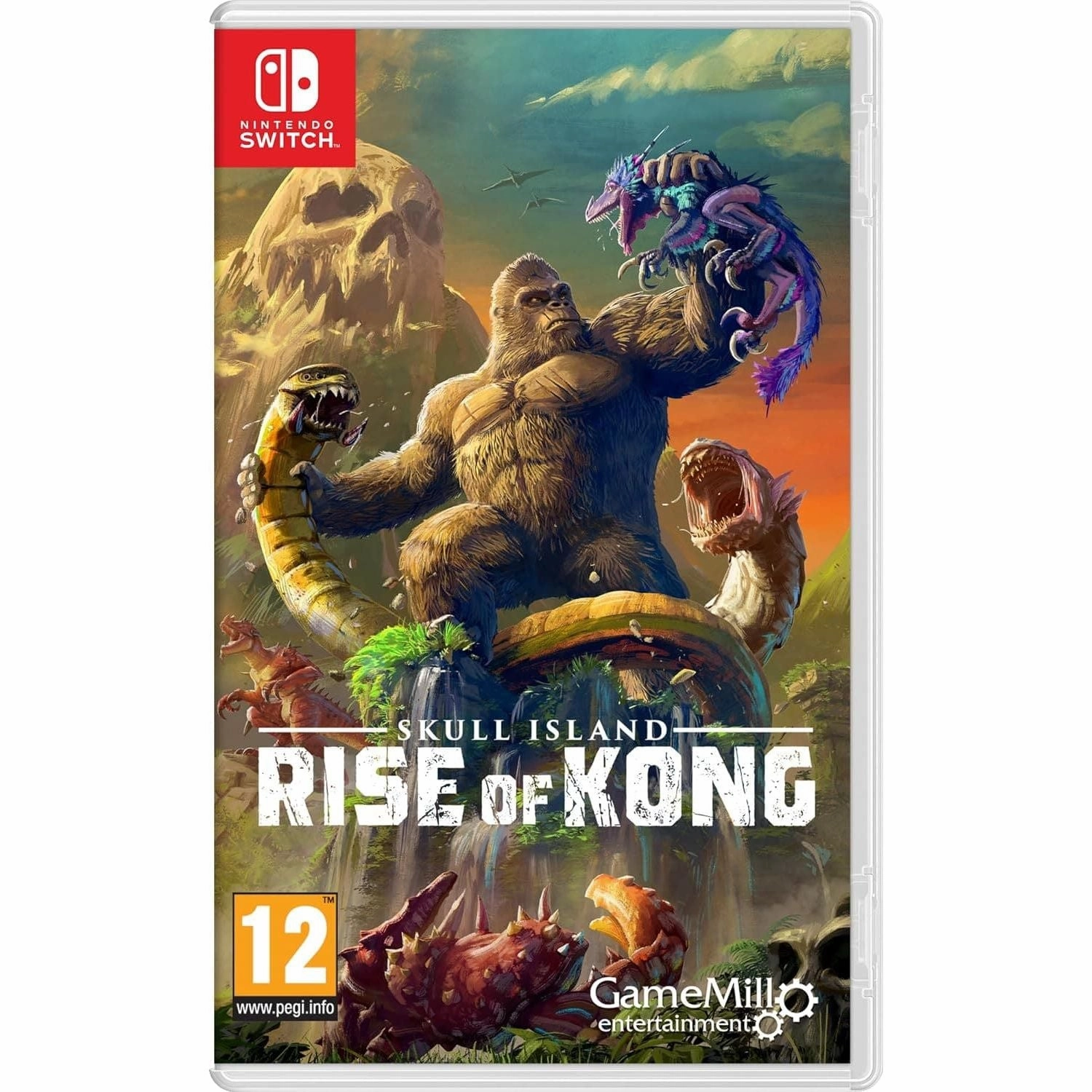 Skull Island Rise of Kong - Nintendo Switch smartwatch accessories, apple watch bands, charging dock for smartwatch