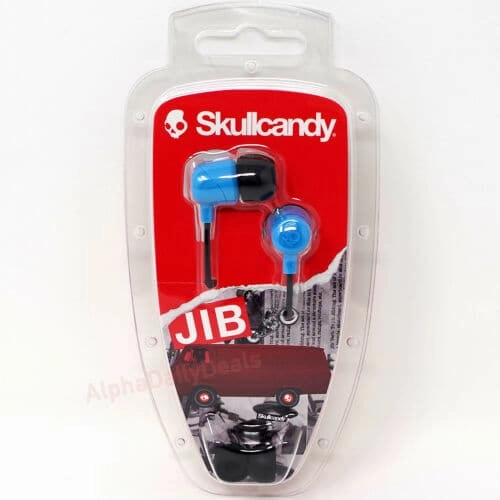 Skullcandy blue JIB in ear headphones