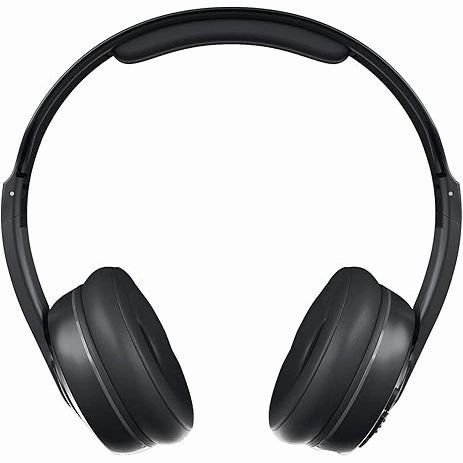 Skullcandy Cassette On-Ear Wireless Headphones  22H Battery, Mic, Bluetooth Compatible - Black