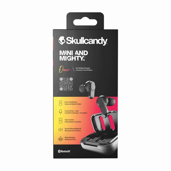 Skullcandy Dime On Ear True Wireless Earbuds - Black