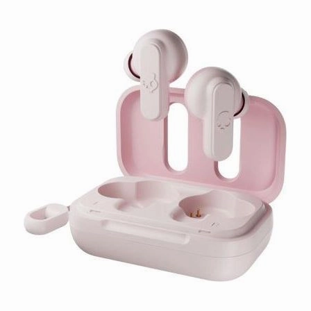 Skullcandy Dime Wireless Earbuds (Dusty Pink) earbuds and headphones, true wireless earbuds, noise cancelling earbuds