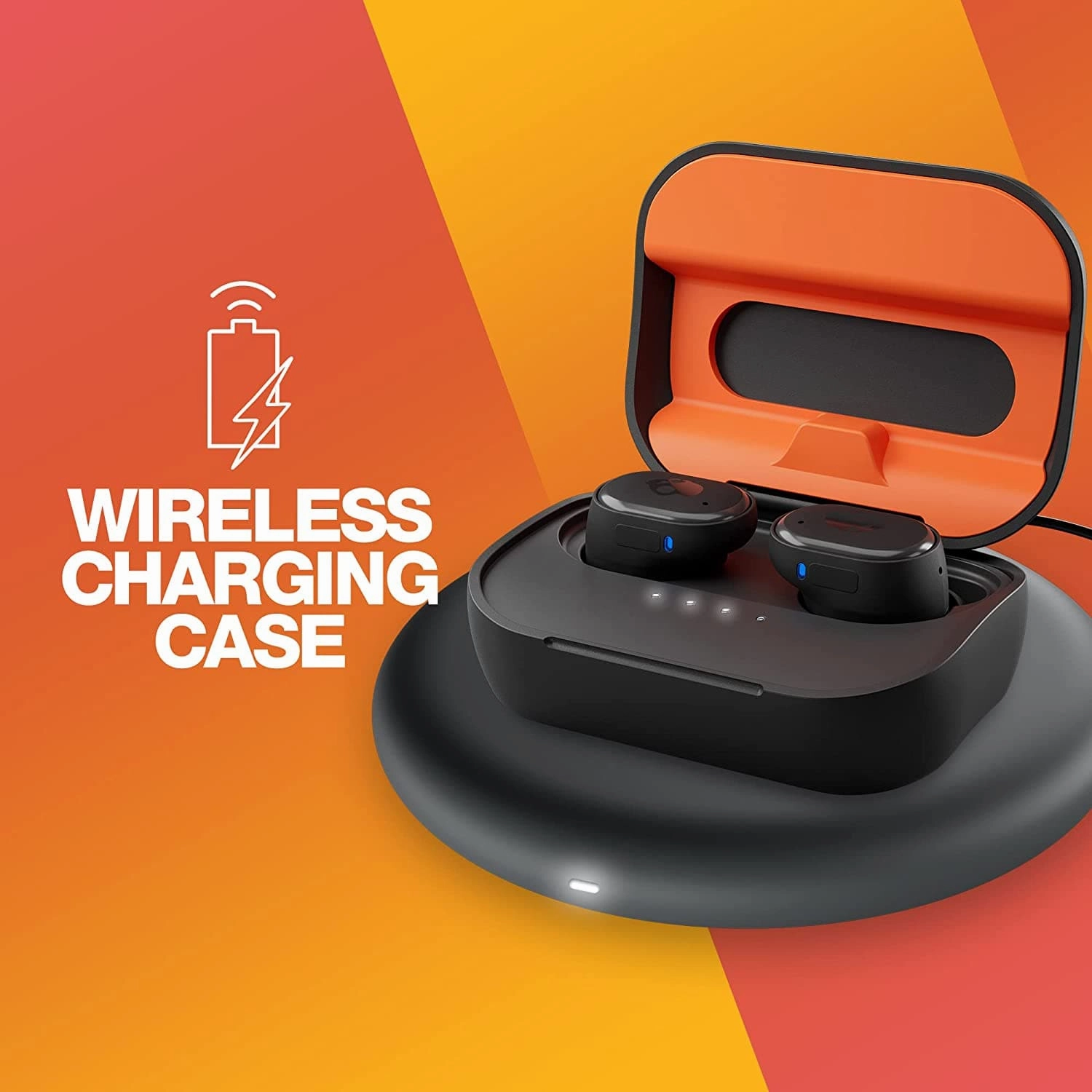 Skullcandy Grind Fuel True Wireless In-Ear Earbuds - Black (S2GFW-P740)