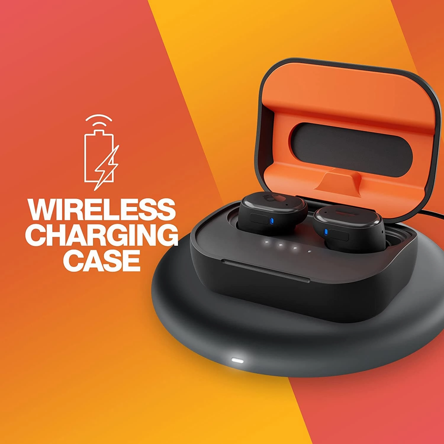 Skullcandy Grind Fuel True Wireless In-Ear Earbuds - Black (S2GFW-P740)