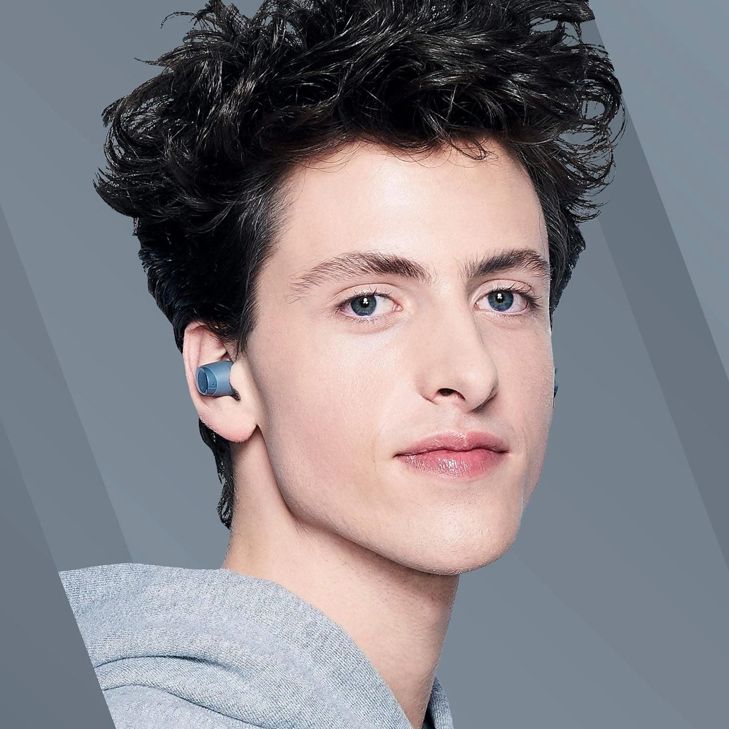 Skullcandy Jib True Wireless In-Ear Headphones, Bluetooth 5.0, IPX4 Water Resistant, 22 Hours Battery Life - Chill Grey.