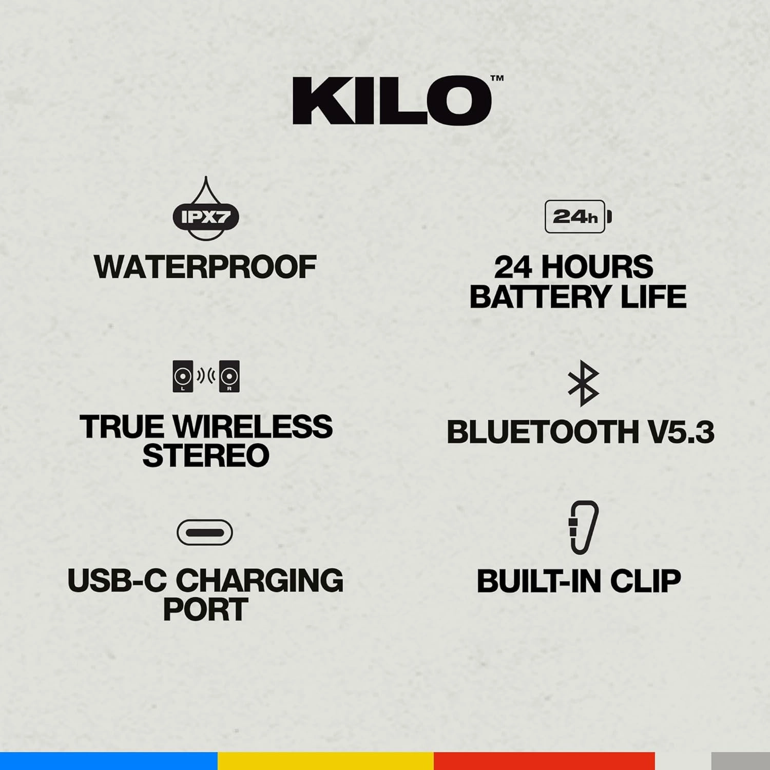 Skullcandy Kilo Wireless Bluetooth Portable Speaker - Black