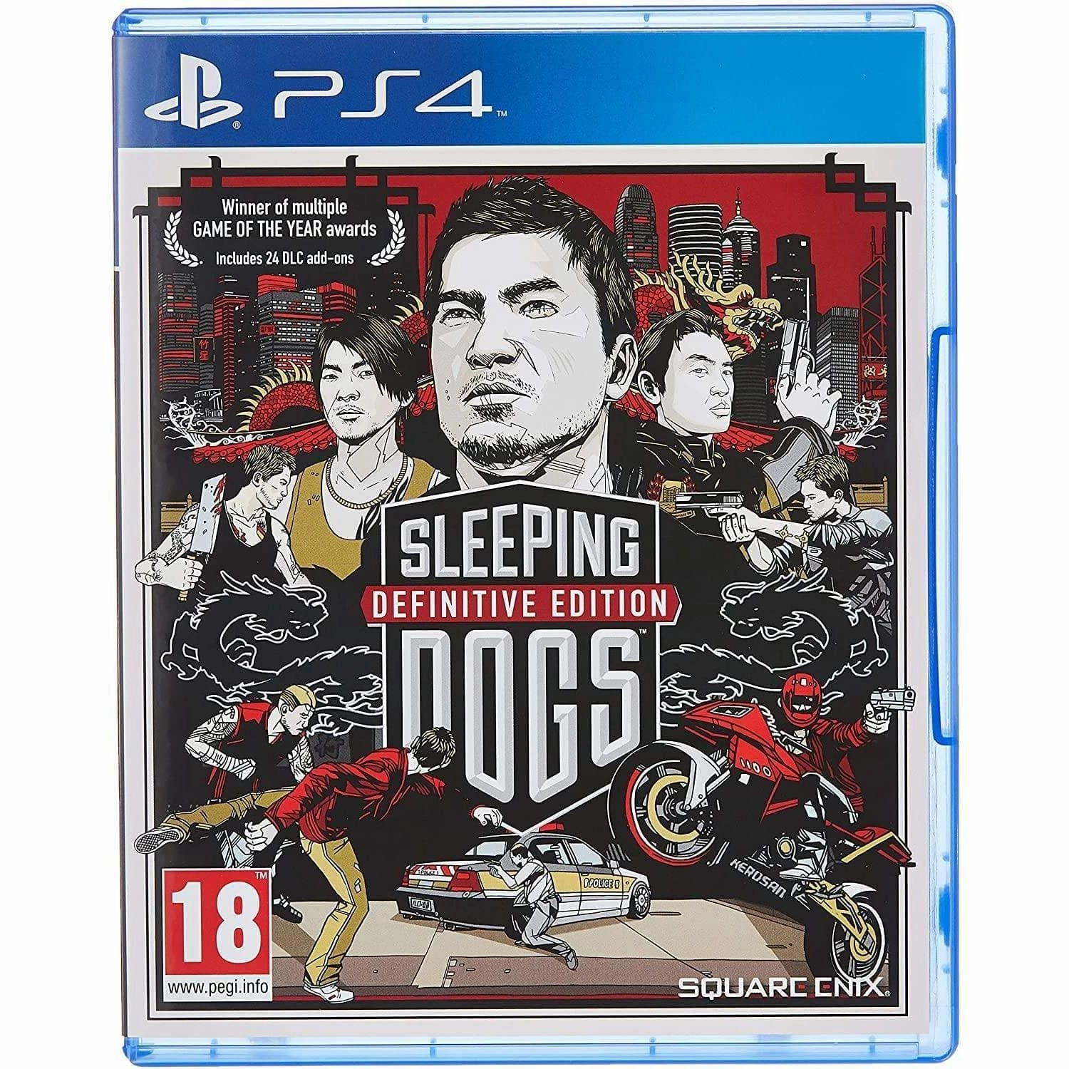 Sleeping Dogs Definitive Edition For PS4 nintendo switch,game console accessories,wireless controllers,gaming system