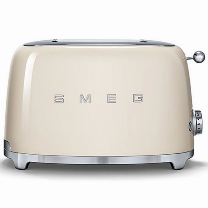 SMEG 50's Retro TSF01CRUK 2-Slice Toaster - Cream