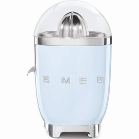 Smeg CJF01PBUK Retro 50's Style Citrus Juicer with Lid, Stainless Steel Reamer and Strainer, Anti-Drip Spout, Pastel Blue phone accessories, mobile phone cases, best charging cable