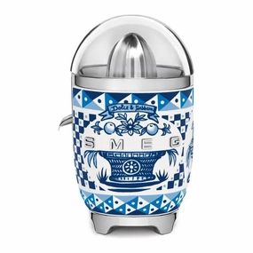 Smeg Dolce & Gabbana CJF01DGBUK Mediterraneo Citrus Juicer, Blue/White phone accessories, mobile phone cases, best charging cable