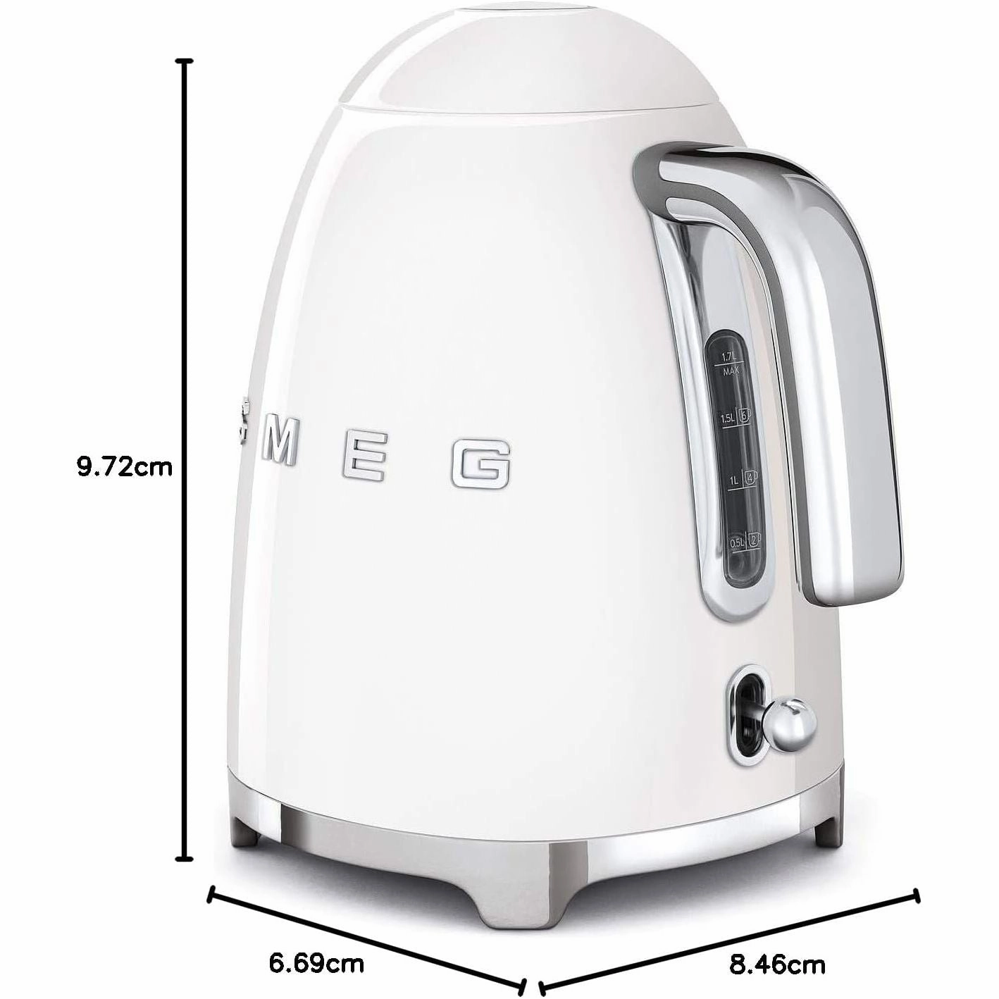 Smeg KLF03WHUK Retro Style Kettle - White