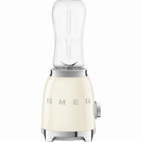 Smeg PBF01CRUK Retro 50s Style Personal Blender, 600ml, 2 Speed Settings, 2 Bottles-To-Go, 300W, Cream phone accessories, mobile phone cases, best charging cable
