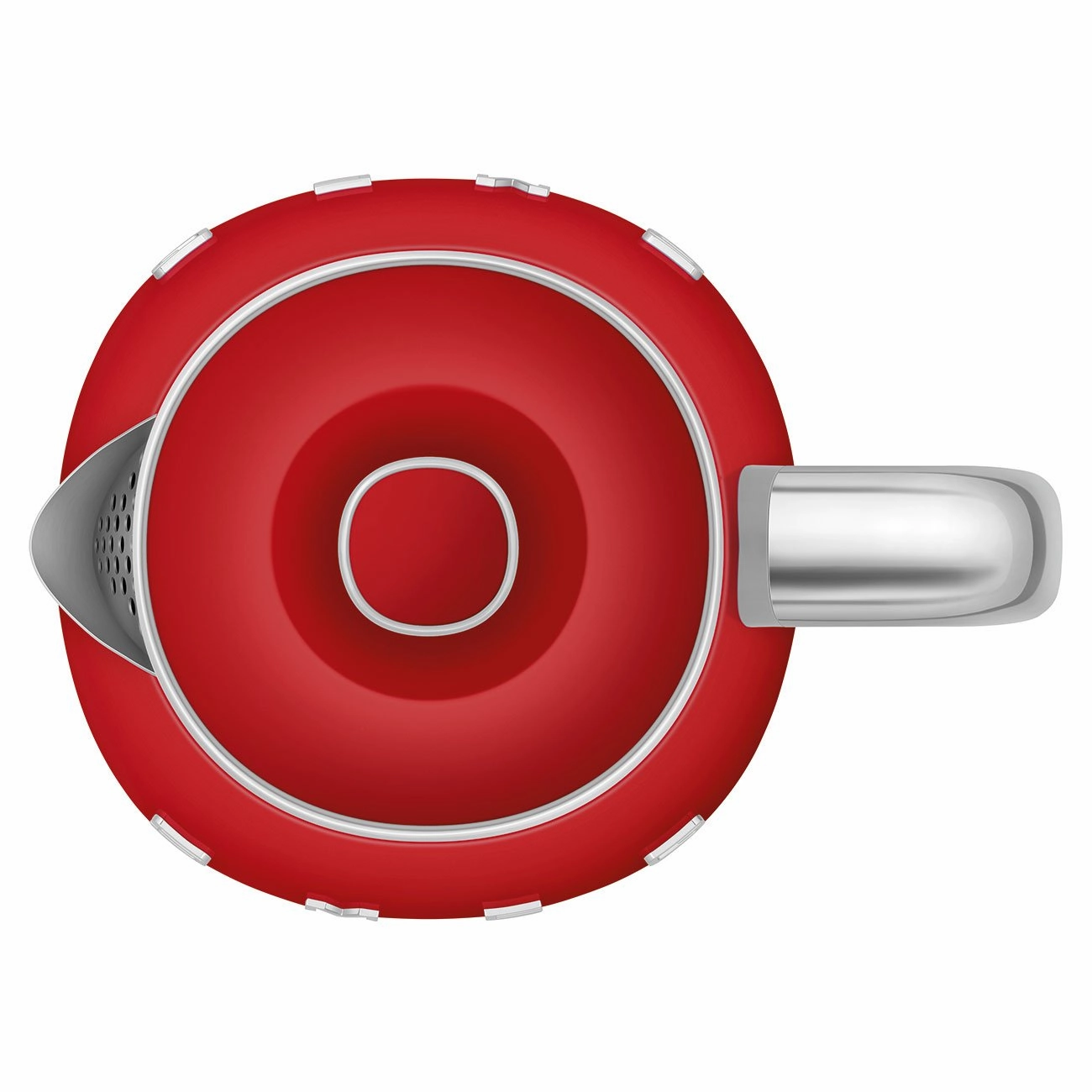 Smeg Red Mini Cordless Kettle [KLF05RDUK]