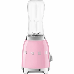 Smeg Retro 50s Style Personal Blender - 300W, 2 Speed, 2 Bottles-To-Go, 600ml - Pink phone accessories, mobile phone cases, best charging cable