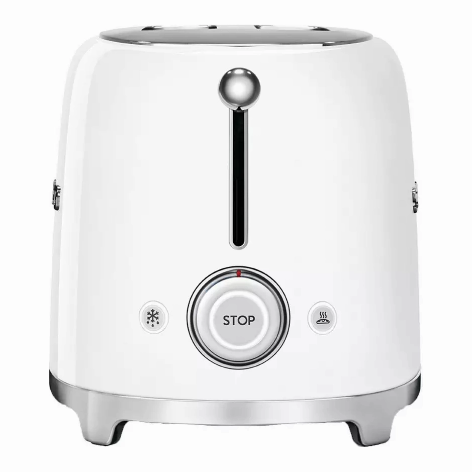 Smeg TSF01WHUK 50's Style Retro 2 Slice Toaster - White