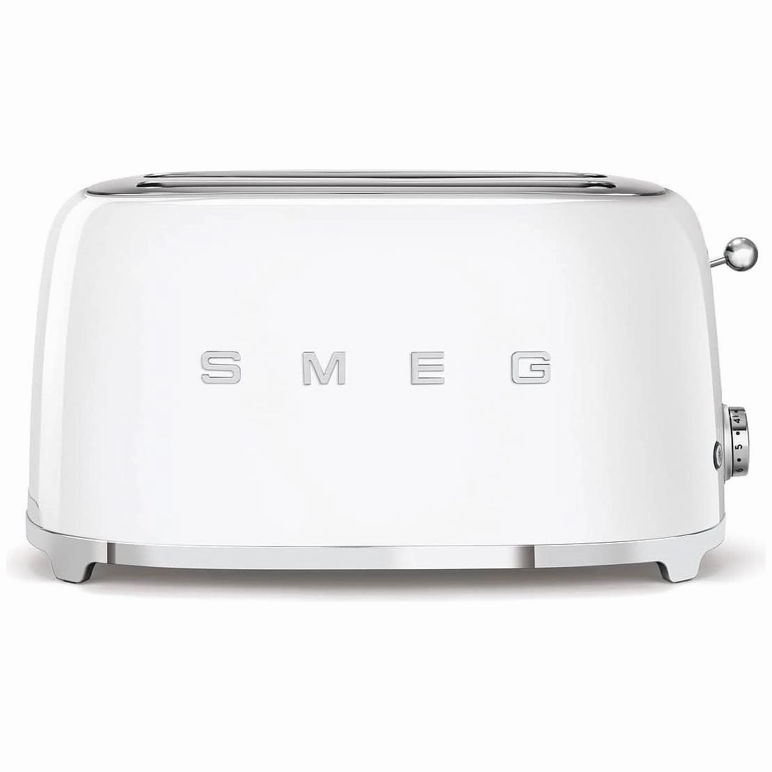 Smeg TSF02SSUK 4-Slice Toaster - Chrome