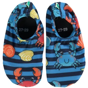 Sm?folk Brilliant Blue UV50 Bathing Shoes With Crabs