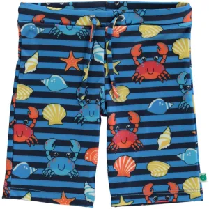 Sm?folk Brilliant Blue UV50 Swimpants With Crabs