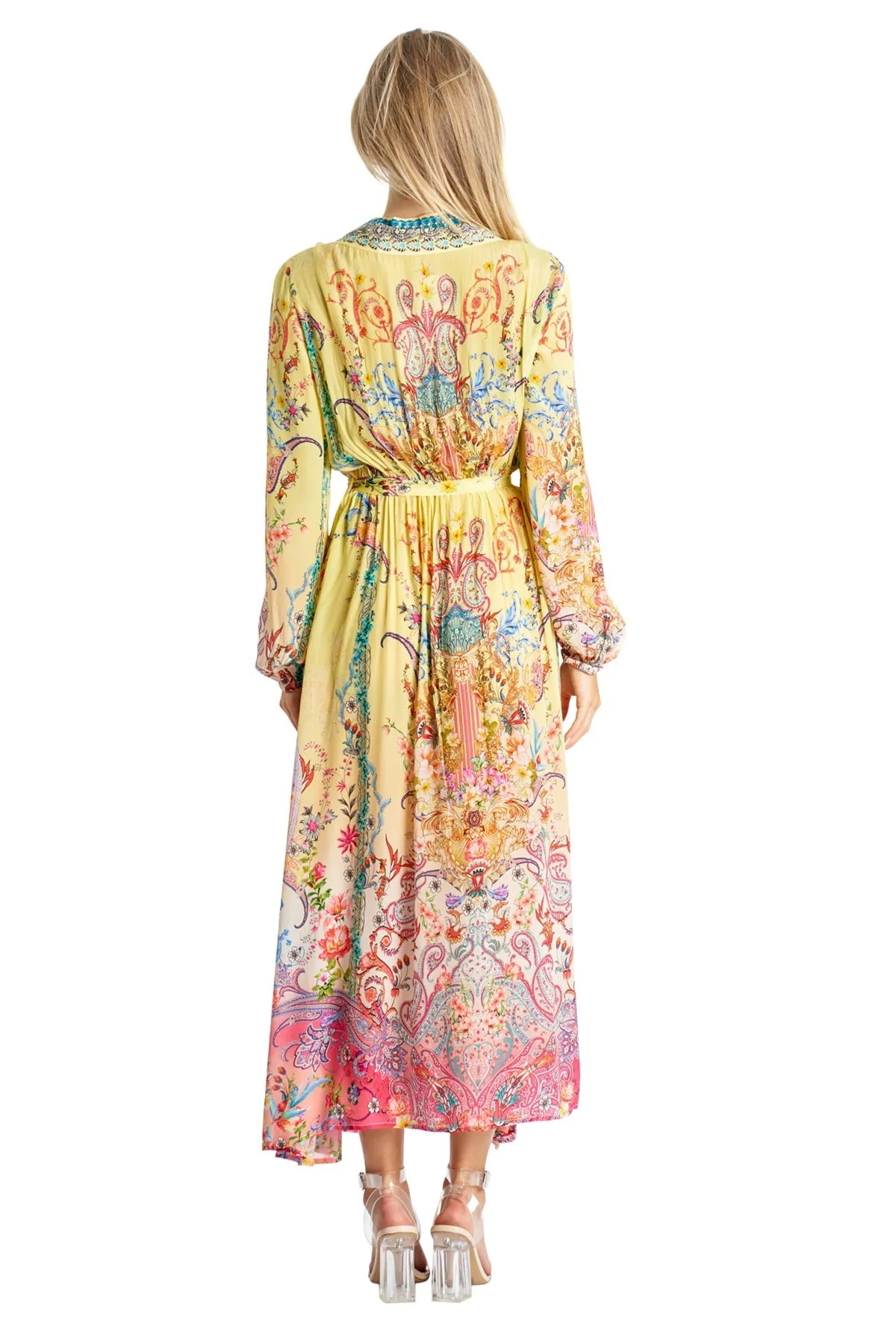 Smyth Wrap 2 Way Sleeve Maxi Dress