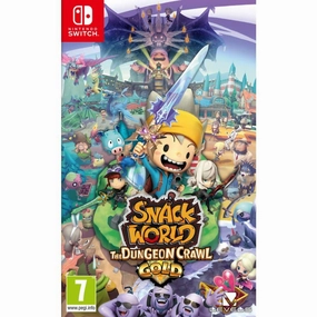 Snack World: The Dungeon Crawl - Gold Nintendo Games nintendo switch,game console accessories,wireless controllers,gaming system