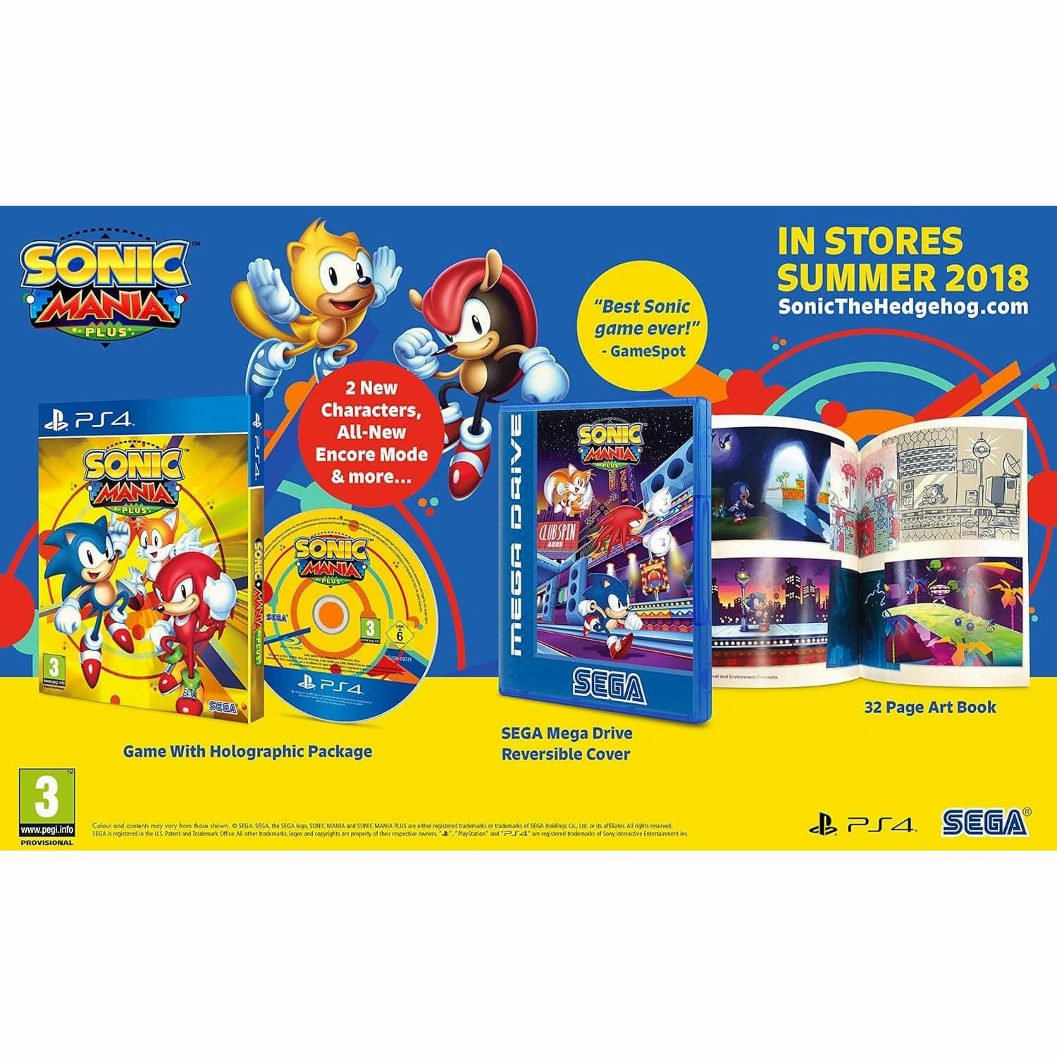 Sonic Mania Plus (PS4)