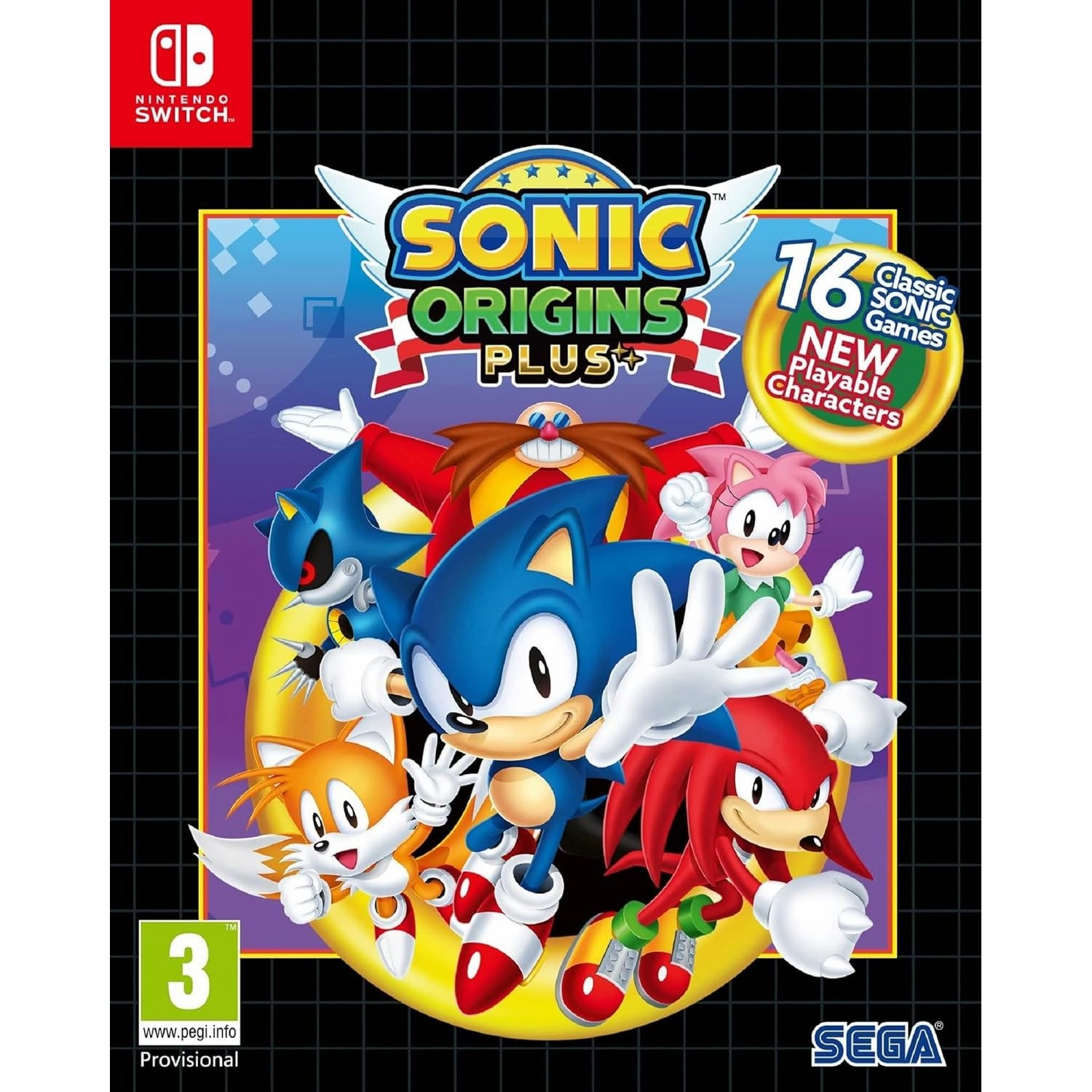 Sonic Origins Plus - Nintendo Switch smartwatch accessories, apple watch bands, charging dock for smartwatch