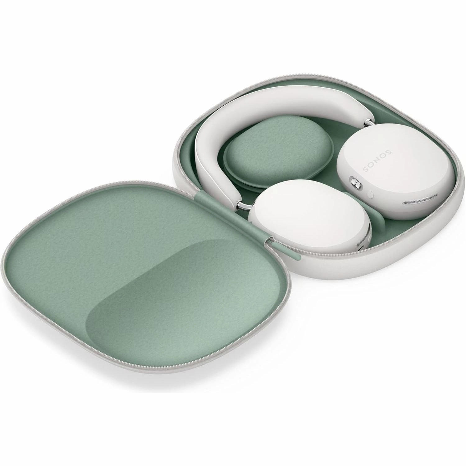Sonos Ace Noise Cancelling Wireless Bluetooth Headphones, 30-Hour Battery, Spatial Audio, Dynamic Head Tracking - White