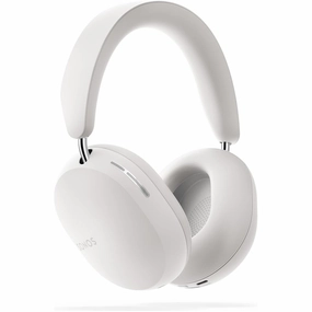 Sonos Ace Noise Cancelling Wireless Bluetooth Headphones, 30-Hour Battery, Spatial Audio, Dynamic Head Tracking - White earbuds and headphones, true wireless earbuds, noise cancelling earbuds