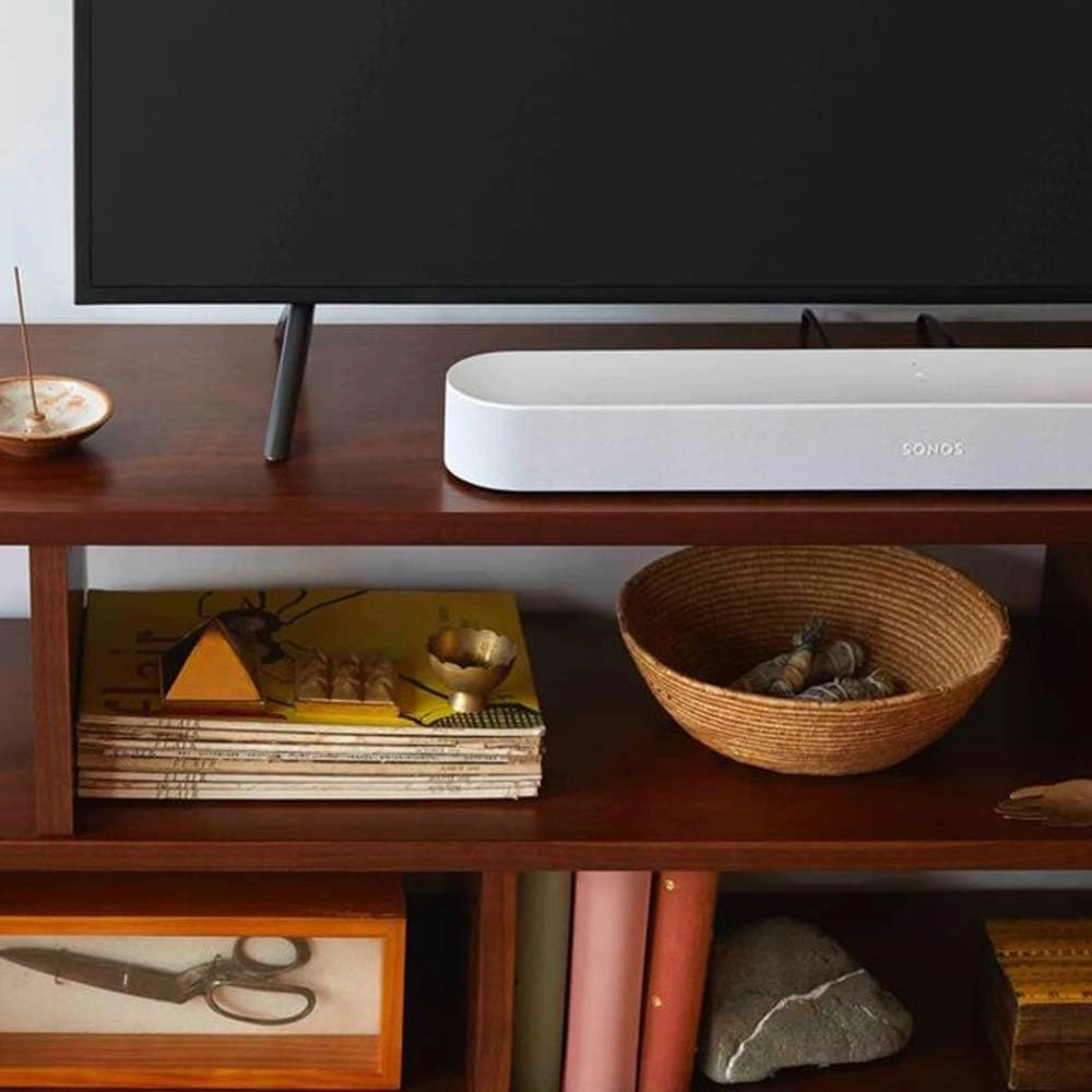 Sonos Beam Compact Smart Soundbar with Alexa built-in in White