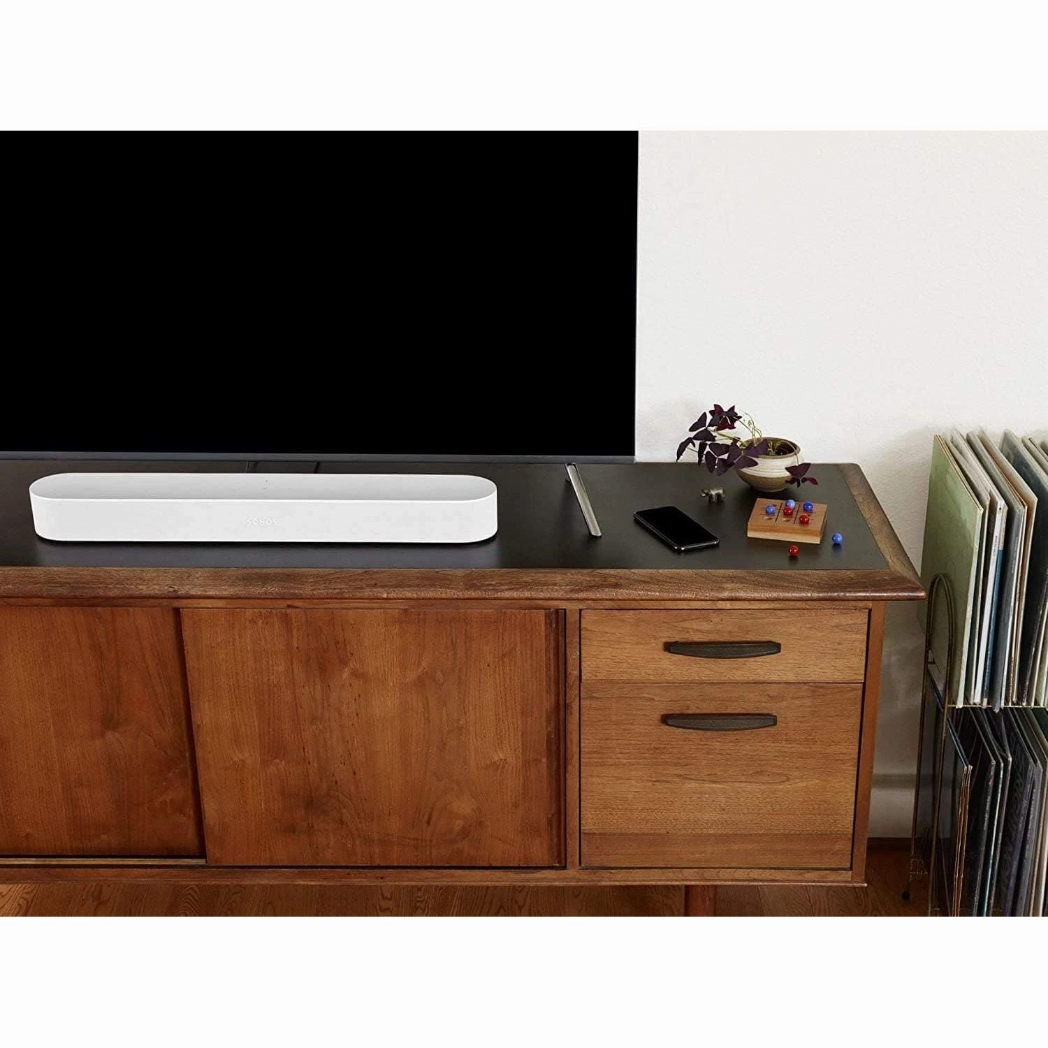 Sonos Beam Compact Smart Soundbar with Alexa built-in in White