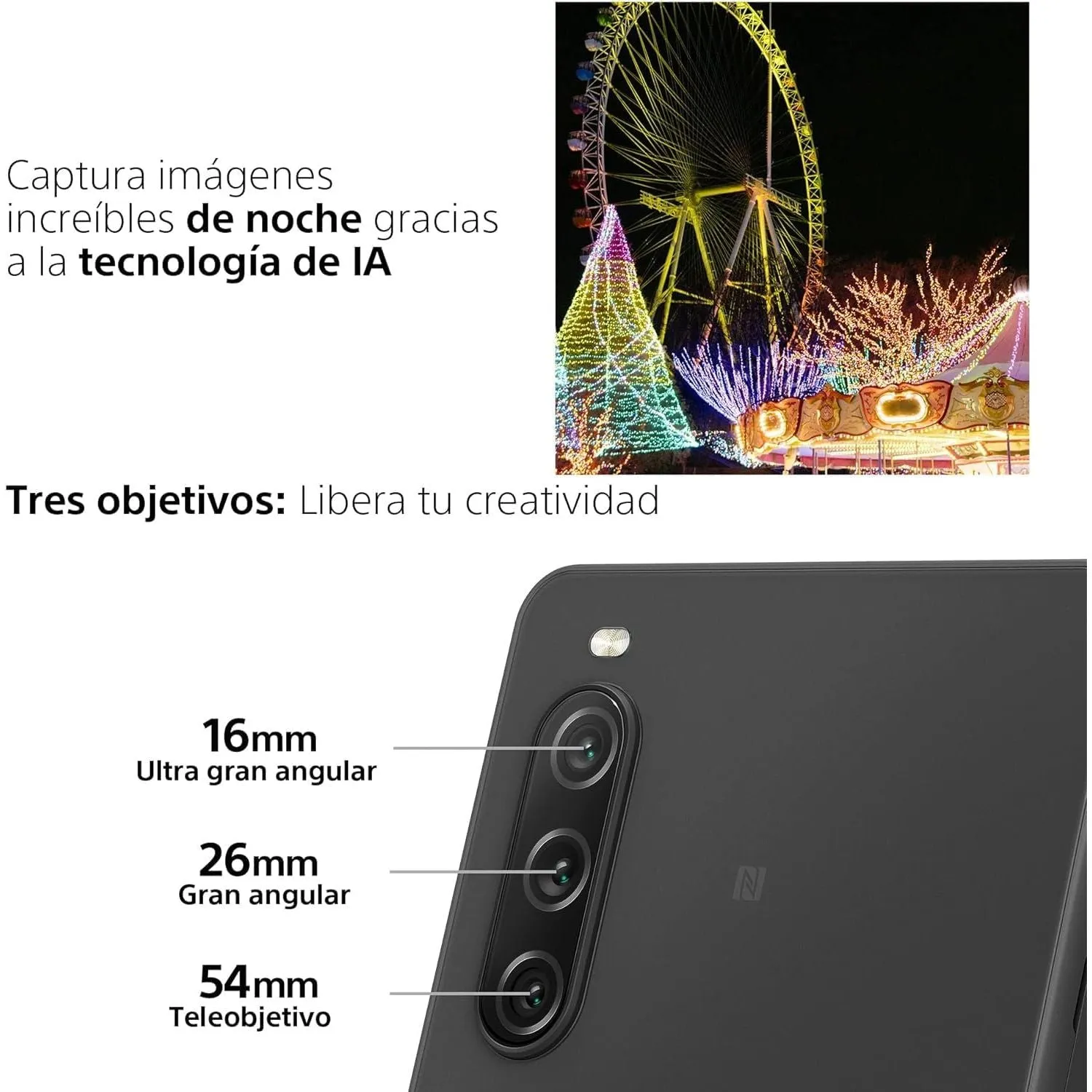 Sony Xperia 10 V Dual Sim (6GB 128GB) Black - Unlocked