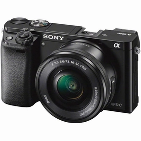 Sony Alpha 6000 ILCE-6000 Mirrorless Camera with 16-50mm Lens camera and photography, photography gear, professional camera kits