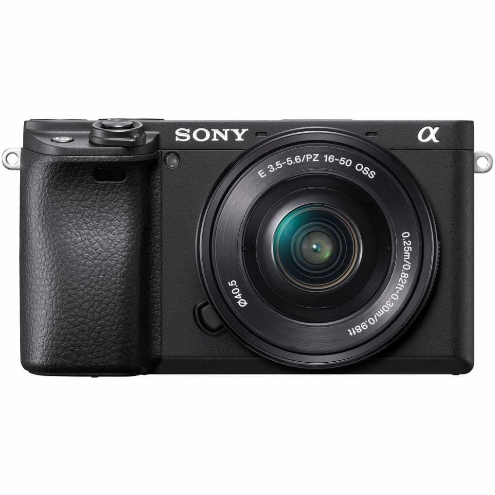 Sony Alpha 6400 | APS-C Mirrorless Camera with Sony 16-50 mm f/3.5-5.6 Power Zoom Lens ( Fast 0.02s Autofocus 24.2 Megapixels, 4K Movie Recording, Flip Screen for Vlogging ), Black