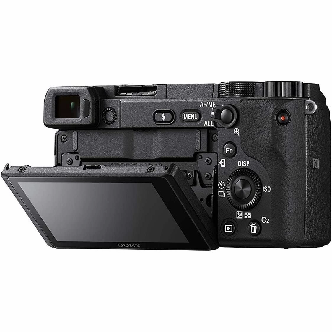 Sony Alpha 6400 | APS-C Mirrorless Camera with Sony 16-50 mm f/3.5-5.6 Power Zoom Lens ( Fast 0.02s Autofocus 24.2 Megapixels, 4K Movie Recording, Flip Screen for Vlogging ), Black