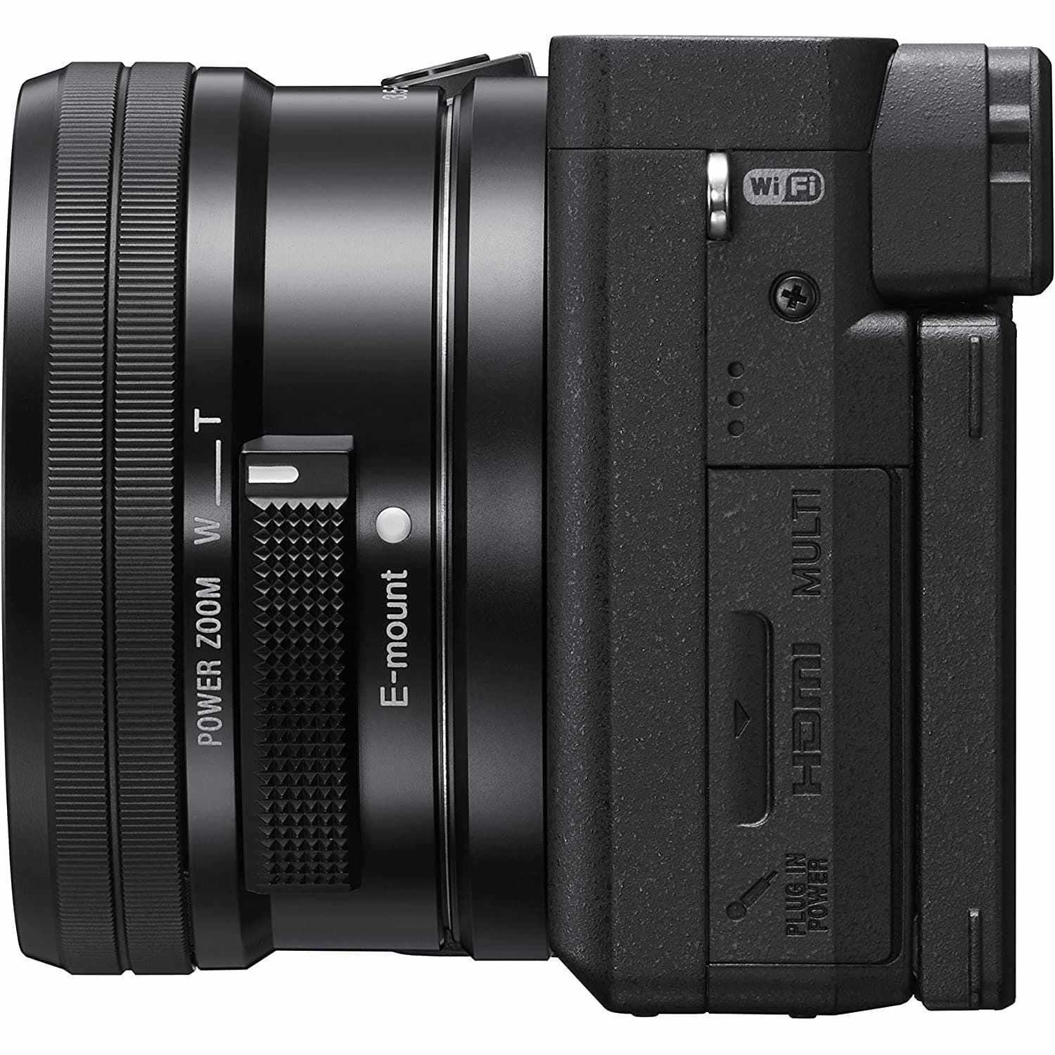 Sony Alpha 6400 | APS-C Mirrorless Camera with Sony 16-50 mm f/3.5-5.6 Power Zoom Lens ( Fast 0.02s Autofocus 24.2 Megapixels, 4K Movie Recording, Flip Screen for Vlogging ), Black