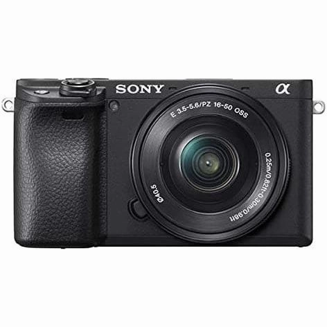 Sony Alpha 6400 | APS-C Mirrorless Camera with Sony 16-50 mm f/3.5-5.6 Power Zoom Lens ( Fast 0.02s Autofocus 24.2 Megapixels, 4K Movie Recording, Flip Screen for Vlogging ), Black