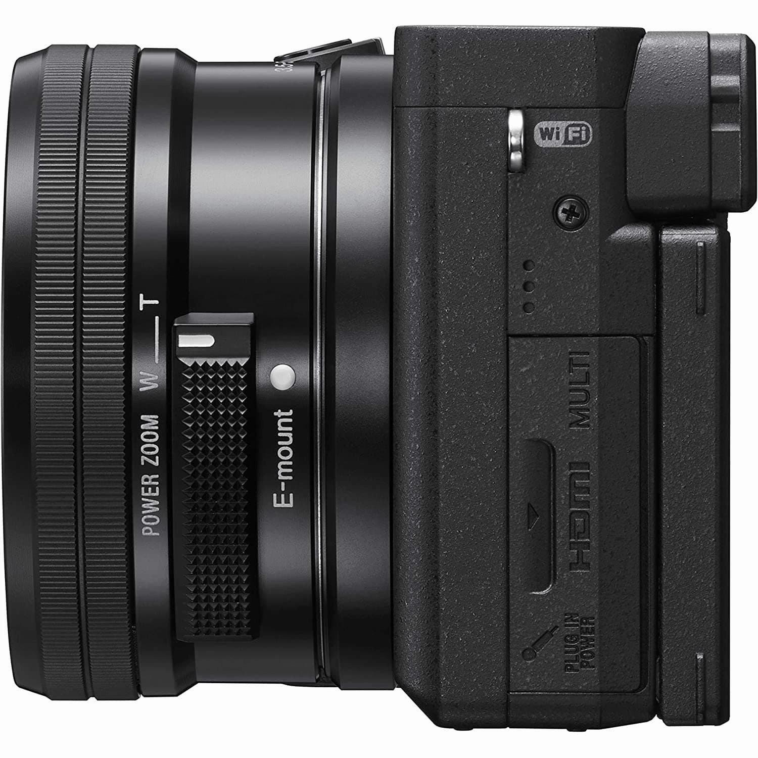 Sony Alpha 6400 | APS-C Mirrorless Camera with Sony 16-50 mm f/3.5-5.6 Power Zoom Lens ( Fast 0.02s Autofocus 24.2 Megapixels, 4K Movie Recording, Flip Screen for Vlogging ), Black