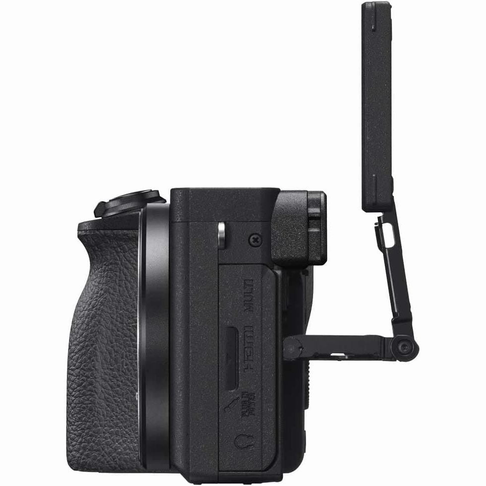 Sony Alpha 6600 | APS-C Mirrorless Camera (Fast 0.02s Autofocus, 5-axis in-body optical image stabilisation, 4K HLG, Flip Screen for Vlogging, Flip Screen for Vlogging), Black - Body Only